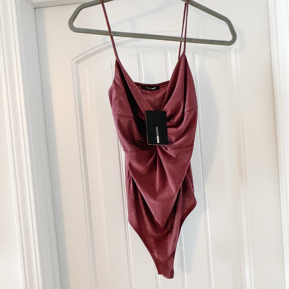 Fashion Nova Knot Going To HappenBodysuit